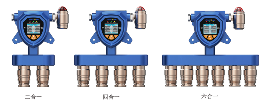 固定式六合一氣體檢測(cè)儀