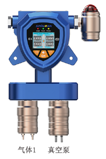 固定一體泵吸式乙硼烷氣體檢測(cè)儀探頭